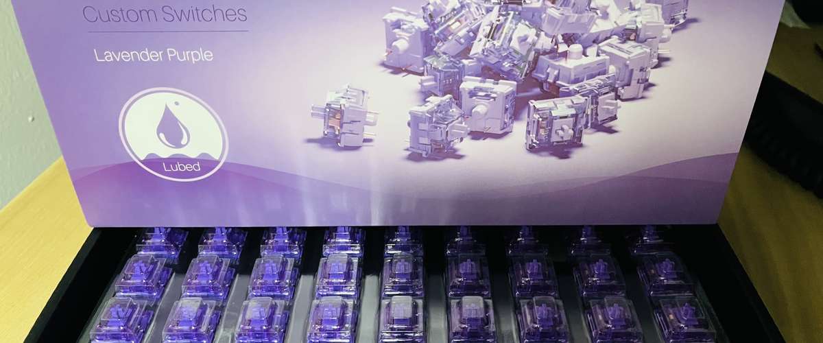 Akko Lavender Purple Switches