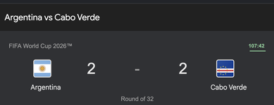 Argentina vs. Cabo Verde