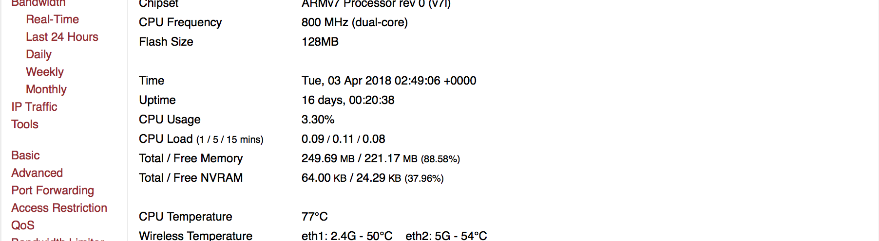 TOMATO SHIBBY ROUTER FIRMWARE V140 ON ASUS RT-AC68R